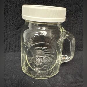 Golden Harvest Clear Glass Shaker (1) 3 ½” Tall